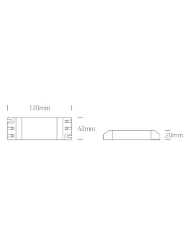 One Light zasilacz LED 350mA/opraw LED 13-20W - produkt 2