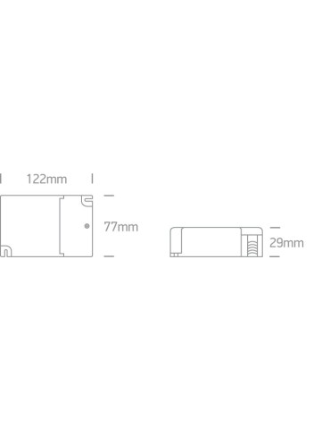 One Light ściemnialny zasilacz LED do opraw LED 1200mA 32-48 W - produkt 2