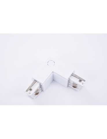 Azzardo Corner Connector Biały lewy łącznik kątowy AZ2984