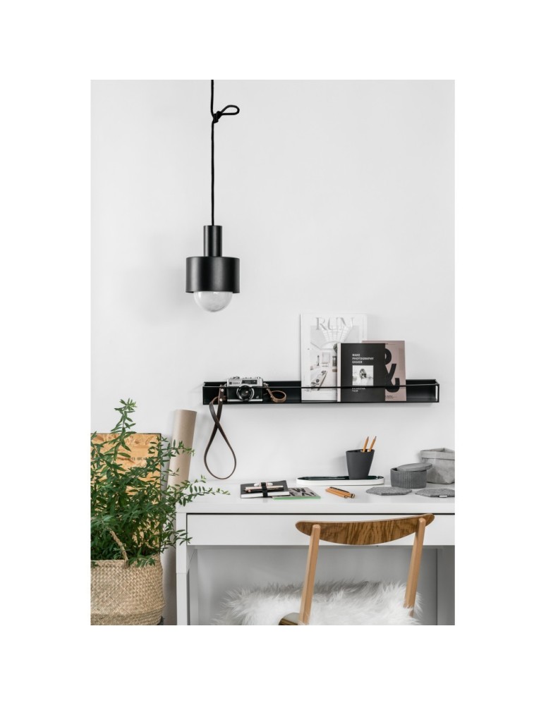 UMMO ENKEL 1 czarna sufitowa lampa wisząca EN1122P0