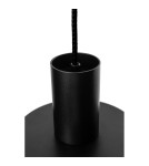 Lampy wiszące - UMMO ENKEL 1 czarna sufitowa lampa wisząca EN1122P0 - produkt 4