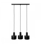 Lampy wiszące - UMMO ENKEL 3 czarna sufitowa lampa wisząca EN3322P0 - produkt 3