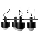 Lampy wiszące - UMMO ENKEL 4 czarna sufitowa lampa wisząca EN4422P0 - produkt 6