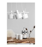 Lampy wiszące - UMMO ENKEL 4 biała sufitowa lampa wisząca EN4411P0 - produkt 3