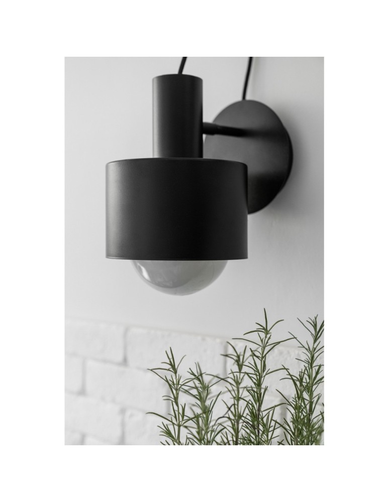 UMMO ENKEL KINKIET czarna lampa ścienna / kinkiet ENK122P0