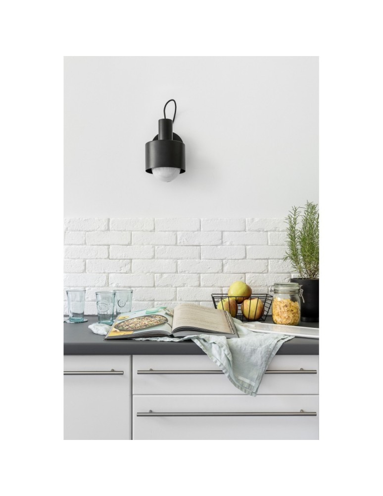 UMMO ENKEL KINKIET czarna lampa ścienna / kinkiet ENK122P0