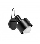 Kinkiety w stylu skandynawskim - UMMO ENKEL KINKIET czarna lampa ścienna / kinkiet ENK122P0 - produkt 4