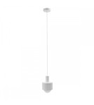Lampy wiszące - UMMO ENKEL 1 biała sufitowa lampa wisząca EN1111P0 - produkt 1