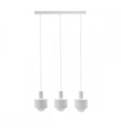 Lampy wiszące - UMMO ENKEL 3 biała sufitowa lampa wisząca EN3311P0 - produkt 1