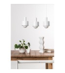 Lampy wiszące - UMMO ENKEL 3 biała sufitowa lampa wisząca EN3311P0 - produkt 2