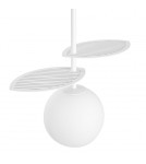 Lampy wiszące kule - UMMO FYLLO A biała sufitowa lampa wisząca FYA111P0 - produkt 1