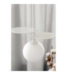 Lampy wiszące kule - UMMO FYLLO A biała sufitowa lampa wisząca FYA111P0 - produkt 3