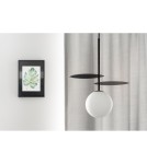 Lampy wiszące kule - UMMO FYLLO A czarna sufitowa lampa wisząca FYA122P0 - produkt 4
