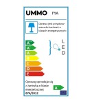 Lampy wiszące kule - UMMO FYLLO A czarna sufitowa lampa wisząca FYA122P0 - produkt 8