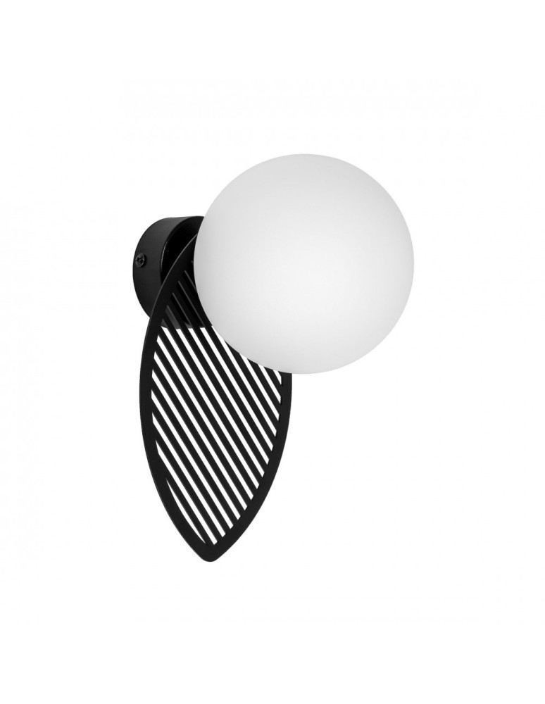 UMMO FYLLO B czarna lampa ścienna / kinkiet FYB12000