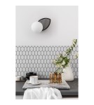 Kinkiety - UMMO FYLLO B czarna lampa ścienna / kinkiet FYB12000 - produkt 2