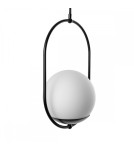 Lampy wiszące kule - UMMO KOBAN B czarna sufitowa lampa wisząca KOB122P0 - produkt 4