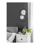 Lampy wiszące kule - UMMO KOBAN C czarna sufitowa lampa wisząca KOC222P0 - produkt 3