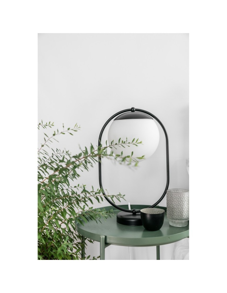 UMMO KOBAN ST czarna lampa stołowa KOS122P1