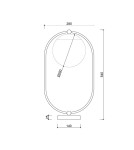 Lampy stołowe - UMMO KOBAN ST czarna lampa stołowa KOS122P1 - produkt 5