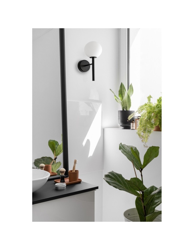 UMMO KOP A czarna lampa ścienna / kinkiet KPA12000