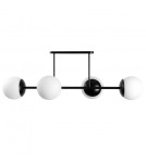 Lampy sufitowe - UMMO KOP D czarna lampa przysufitowa / plafon KPD42003 - produkt 1