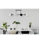 Lampy sufitowe - UMMO KOP D czarna lampa przysufitowa / plafon KPD42003 - produkt 2