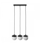 Lampy wiszące - UMMO KUUL A czarna sufitowa lampa wisząca KLA322P0 - produkt 1