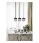 Lampy wiszące - UMMO KUUL A czarna sufitowa lampa wisząca KLA322P0 - produkt 2