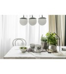 Lampy wiszące - UMMO KUUL A czarna sufitowa lampa wisząca KLA322P0 - produkt 3