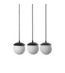 Lampy wiszące - UMMO KUUL A czarna sufitowa lampa wisząca KLA322P0 - produkt 4