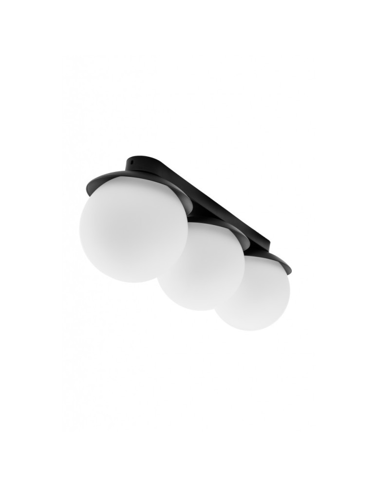UMMO KUUL B czarna lampa sufitowa / plafon KLB32000