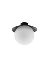 UMMO KUUL C czarna lampa sufitowa / plafon KLC12000