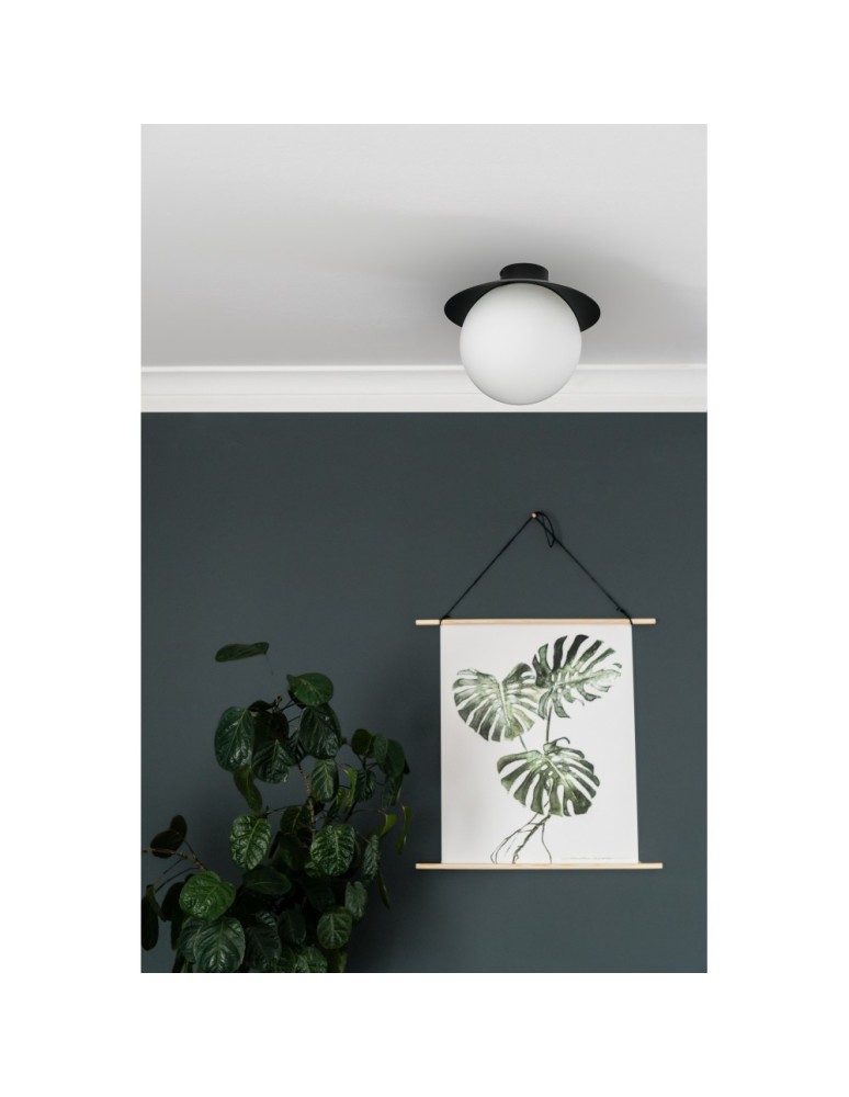 UMMO KUUL C czarna lampa sufitowa / plafon KLC12000
