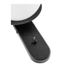 Kinkiety w stylu skandynawskim - UMMO KUUL D1 czarna lampa ścienna / kinkiet z włącznikiem KLD12001 - produkt 3