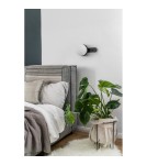 Kinkiety w stylu skandynawskim - UMMO KUUL D1 czarna lampa ścienna / kinkiet z włącznikiem KLD12001 - produkt 4