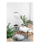 Lampy wiszące kule - UMMO KUUL E czarna sufitowa lampa wisząca KLE122P0 - produkt 2