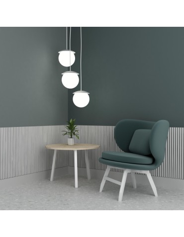UMMO KUUL M potrójna biała sufitowa lampa wisząca KLM311P4 - produkt 2