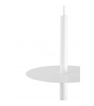 Lampy wiszące kule - UMMO PLAAT A biała sufitowa lampa wisząca PLA111P0 - product 3