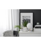 Lampki nocne - UMMO PLAAT ST biała lampa stołowa z mosiądzem PLS131P1 - product 3