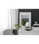 Lampki nocne - UMMO PLAAT ST czarna lampa stołowa z mosiądzem PLS132P1 - product 2