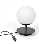 Lampki nocne - UMMO PLAAT ST czarna lampa stołowa PLS122P1 - product 1
