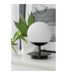 Lampki nocne - UMMO PLAAT ST czarna lampa stołowa PLS122P1 - product 2