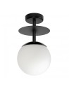 UMMO PLAAT B czarna lampa przysufitowa / plafon PLB12003