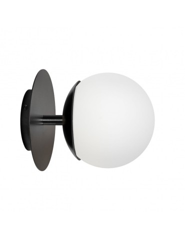 UMMO PLAAT C czarna lampa ścienna / kinkiet PLC12000