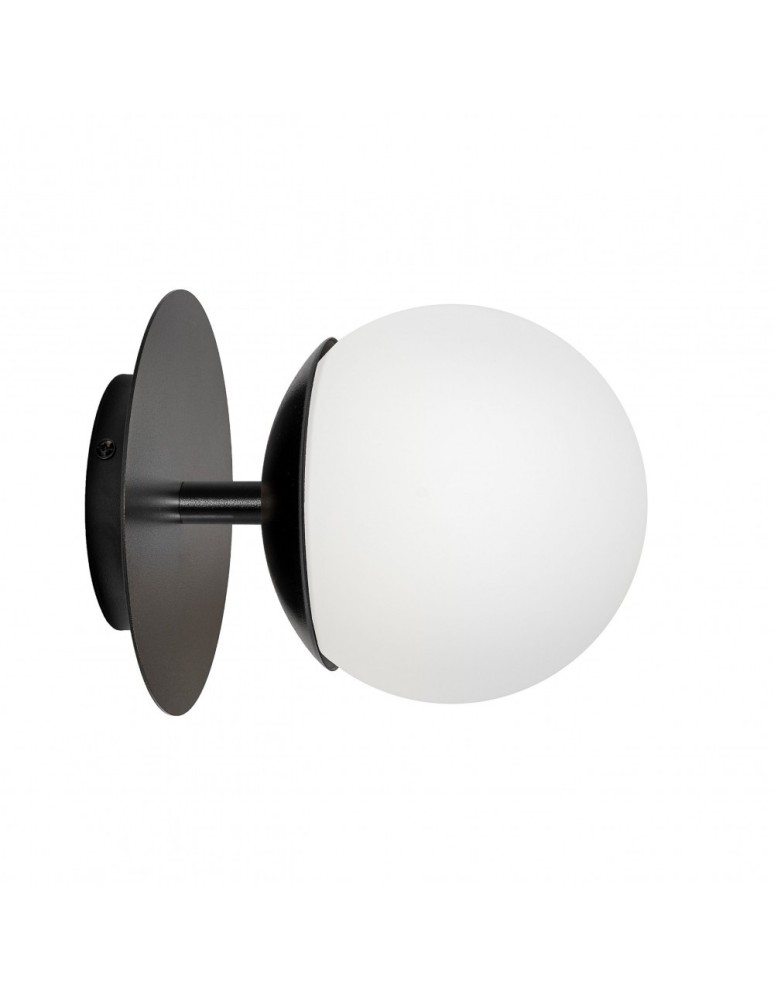 Kinkiety w stylu skandynawskim - UMMO PLAAT C czarna lampa ścienna / kinkiet PLC12000 - produkt kolory-swiatla.pl 1