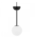 Lampy wiszące kule - UMMO GLADIO czarna sufitowa lampa wisząca GLA122P0 - produkt 1