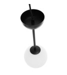 Lampy wiszące kule - UMMO GLADIO czarna sufitowa lampa wisząca GLA122P0 - produkt 5