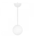 Lampy wiszące kule - UMMO GLADIO biała sufitowa lampa wisząca GLA111P0 - produkt 1