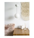Lampy wiszące kule - UMMO GLADIO biała sufitowa lampa wisząca GLA111P0 - produkt 2
